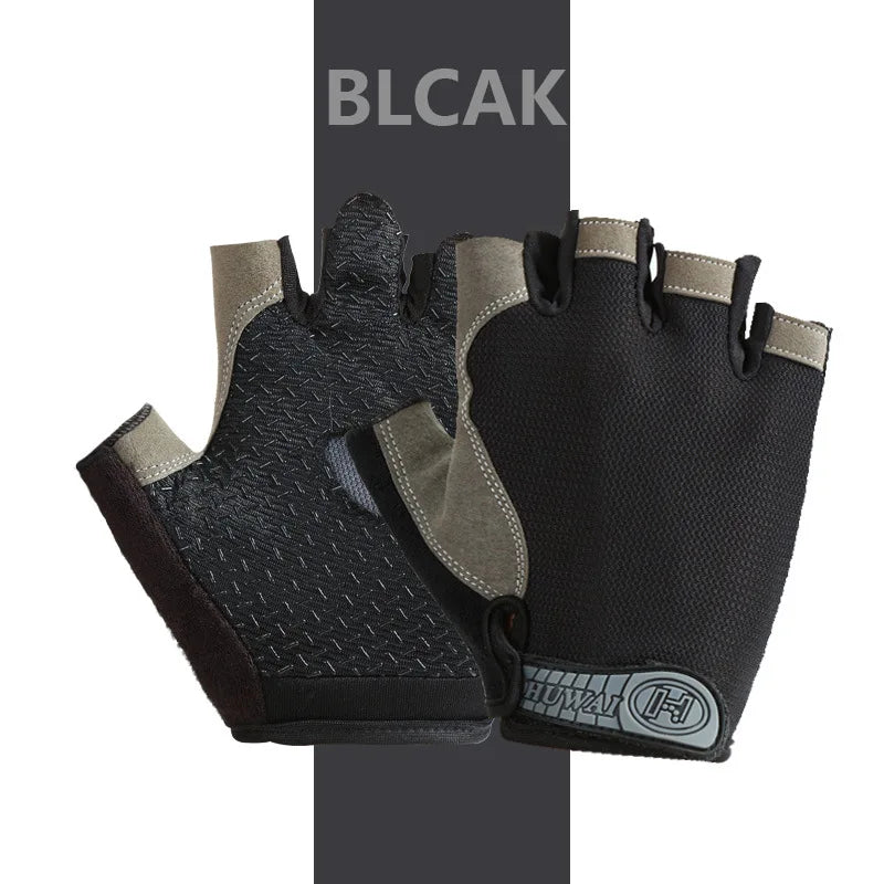 Breathable Anti-Slip Half Finger Fitness Gloves