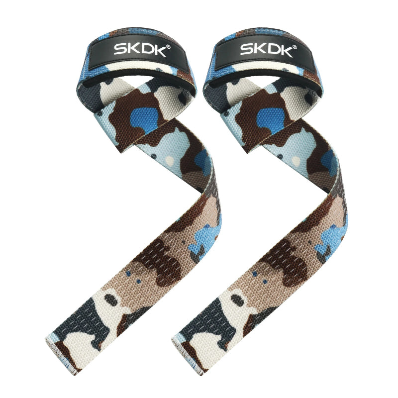 Anti-Slip Silicone Weightlifting Straps