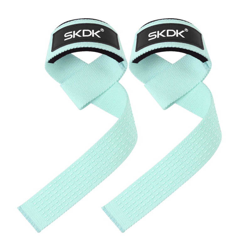 Anti-Slip Silicone Weightlifting Straps