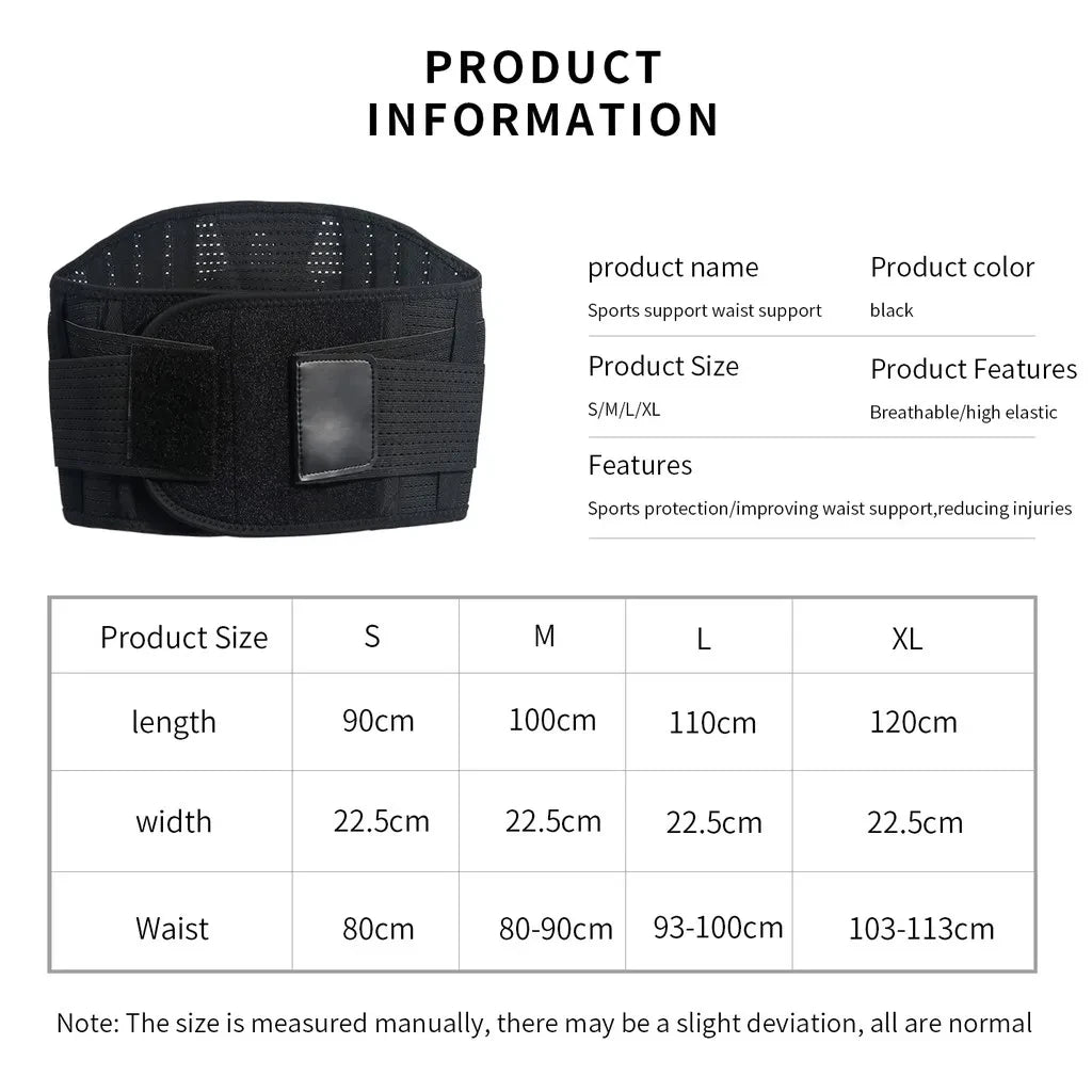 Full Back Support Belt