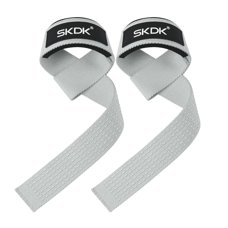 Anti-Slip Silicone Weightlifting Straps
