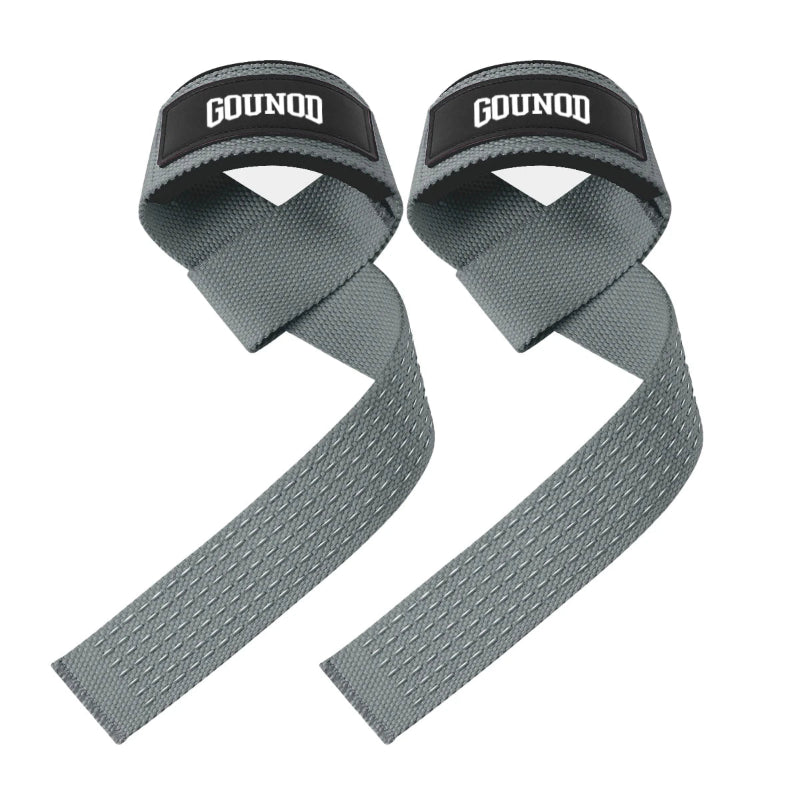 Anti-Slip Silicone Weightlifting Straps