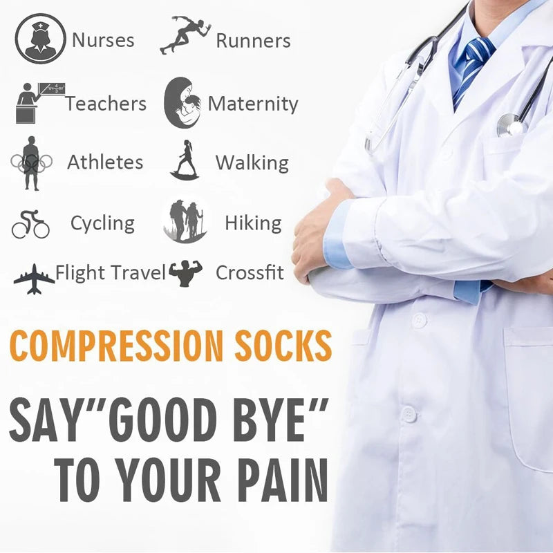 Support Socks Fwr 15-25 Mmhg