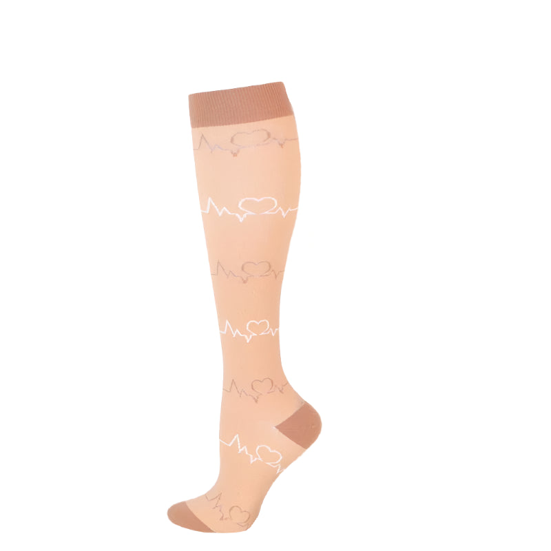 Support Socks Heart 15-25 Mmhg