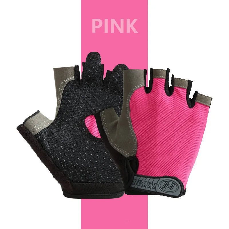 Breathable Anti-Slip Half Finger Fitness Gloves