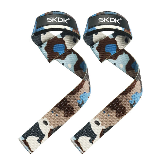 Anti-Slip Silicone Weightlifting Straps